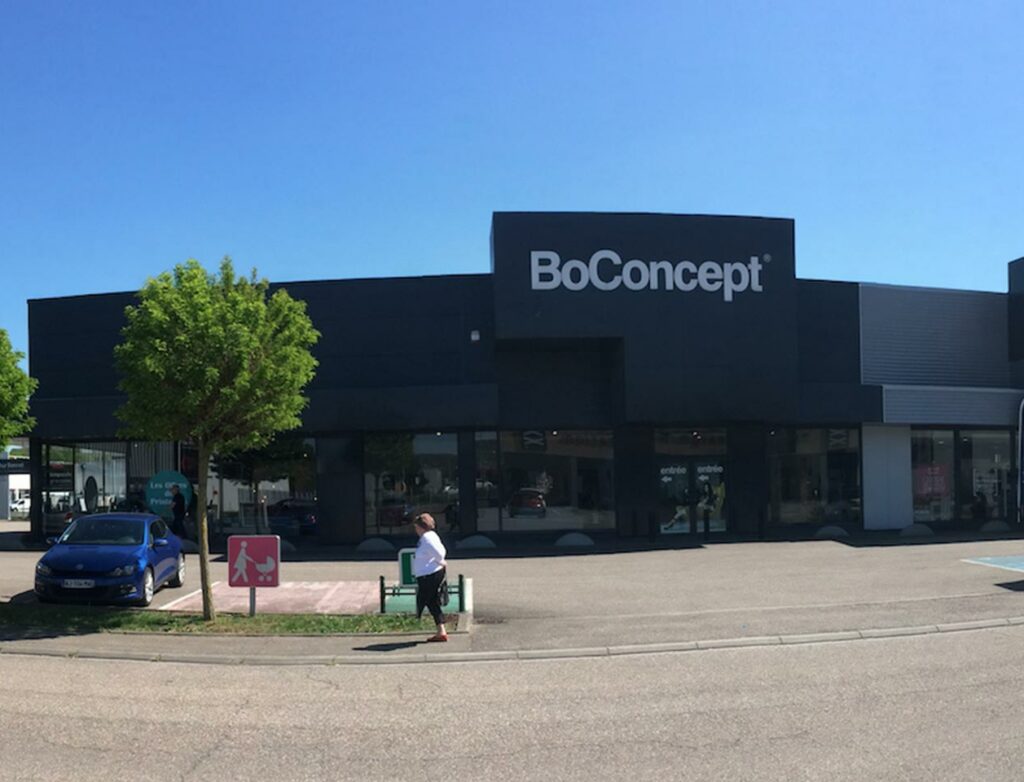 GNC Holding - Réalisation de cellules commerciales à Augny / Metz - BO Concept