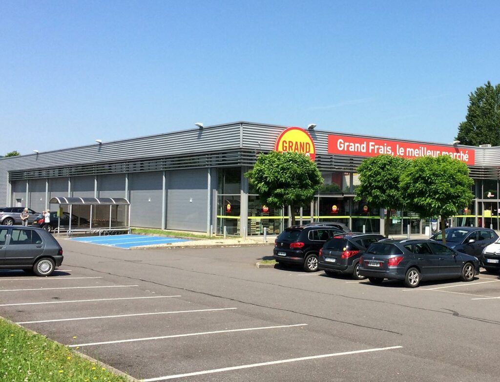 GNC Holding - Réalisation de cellules commerciales à Jouy-aux-Arches / Metz