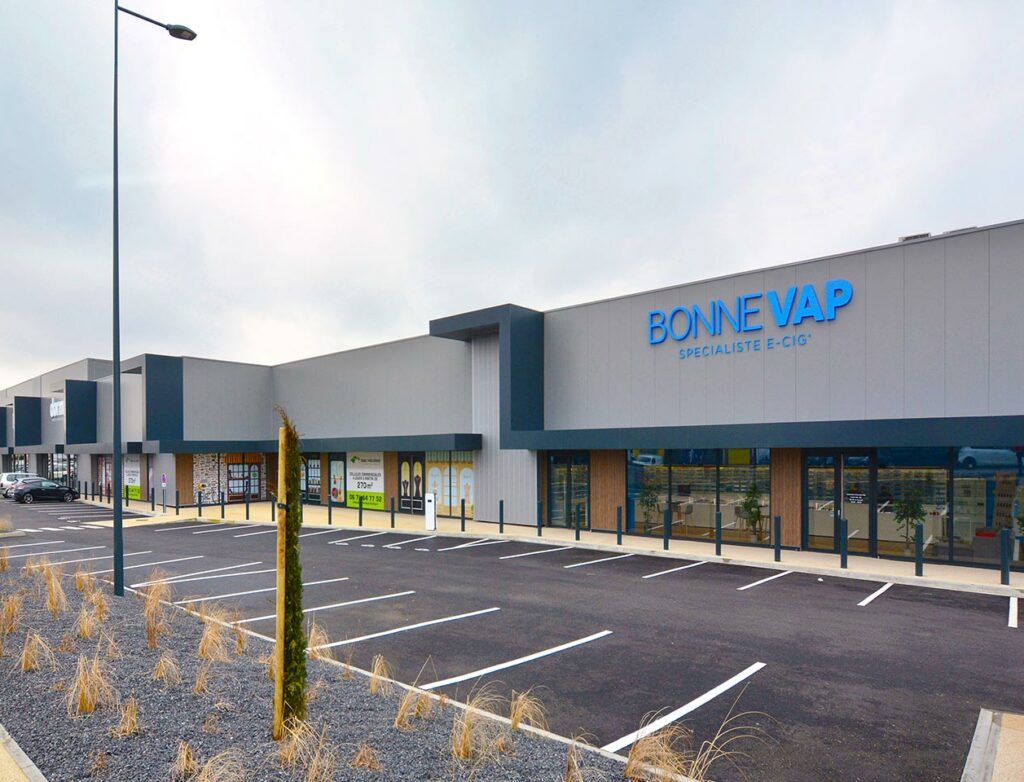 GNC Holding - Réalisation de cellules commerciales à Terville / Thionville - BONNE VAP