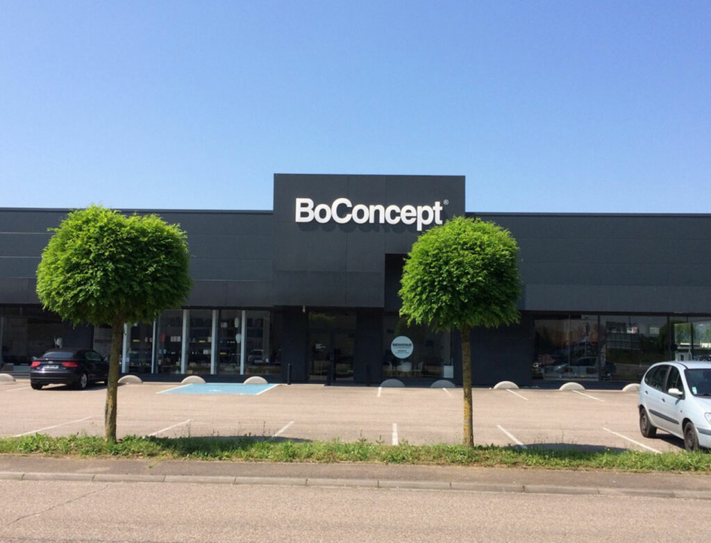 GNC Holding - Réalisation de cellules commerciales à Augny - BoConcept