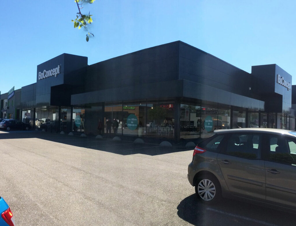 GNC Holding - Réalisation de cellules commerciales à Augny - BoConcept