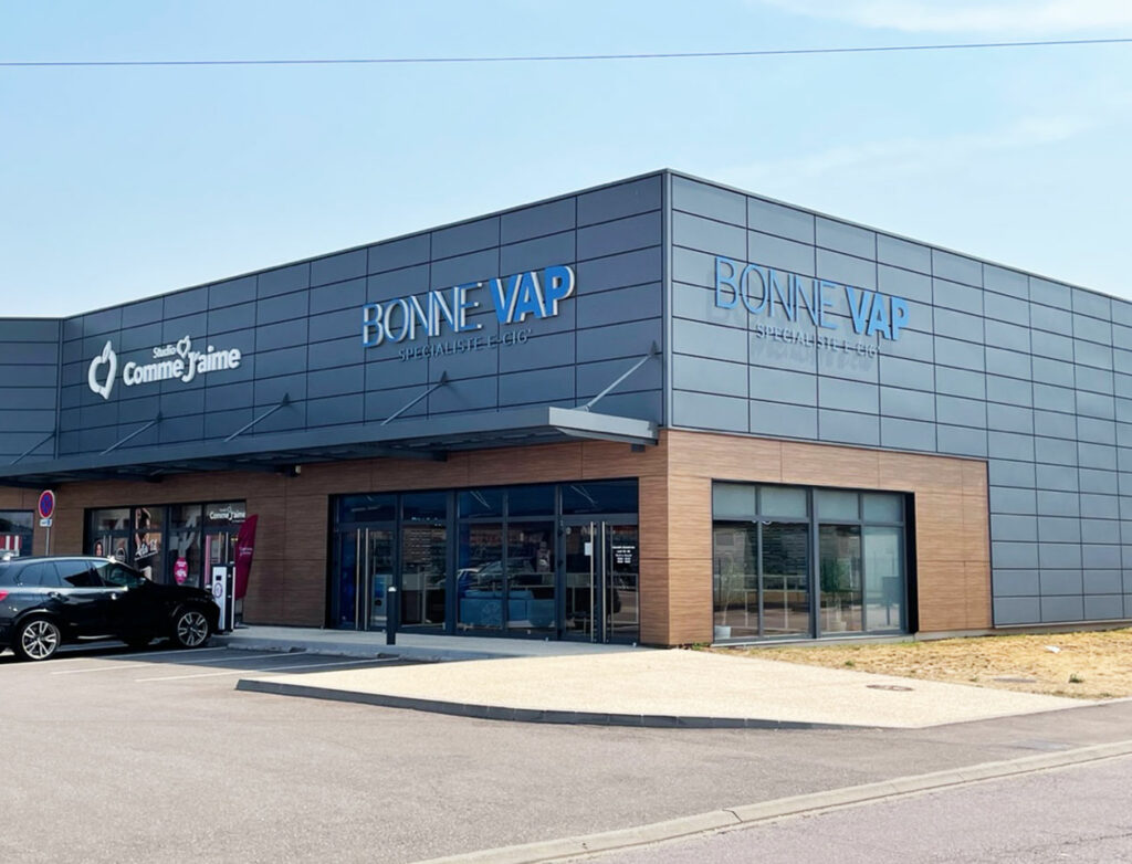 GNC Holding - Réalisation de cellules commerciales à Forbach - BONNE VAP