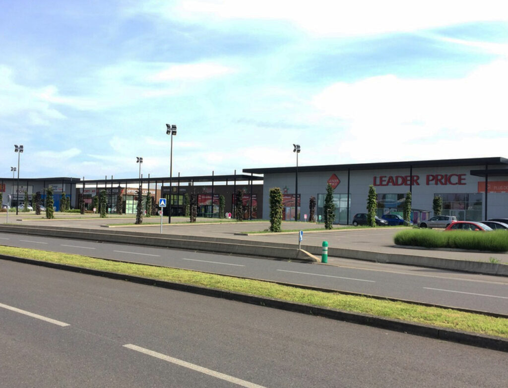 GNC Holding - Réalisation de cellules commerciales à Semecourt - LEADER PRICE