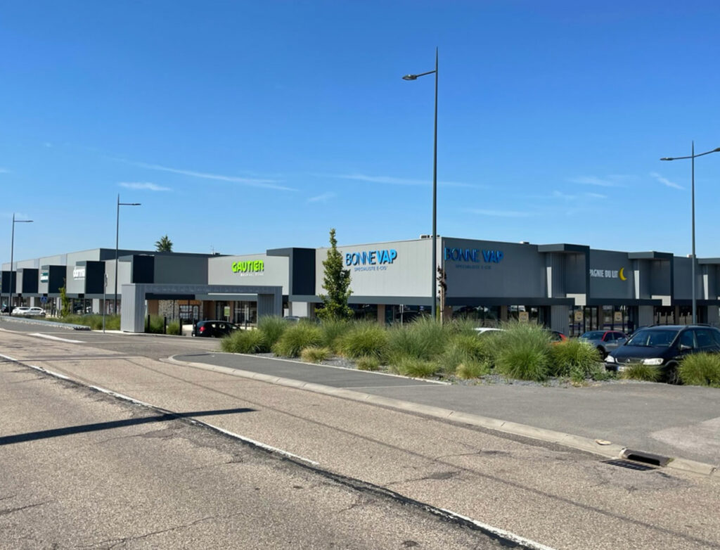 GNC Holding - Réalisation de cellules commerciales à Terville/Thionville - BONNE VAP